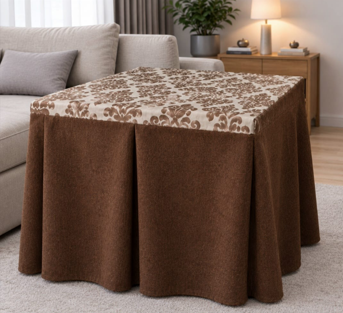 1002-TRO Mesa camilla de 120cms. 1002-TRO Mesa camilla de 120cms.